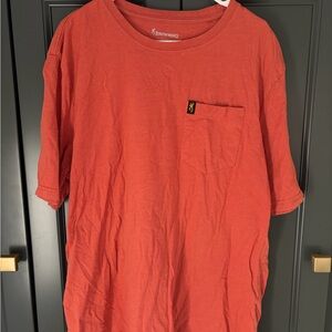 Browning Men's Orange T-Shirt